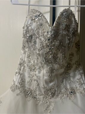 sachin and babi light blue dress Alfred Angelo #218C Oliverio's Bridal and Prom Boutique Clarksburg, WV 26301